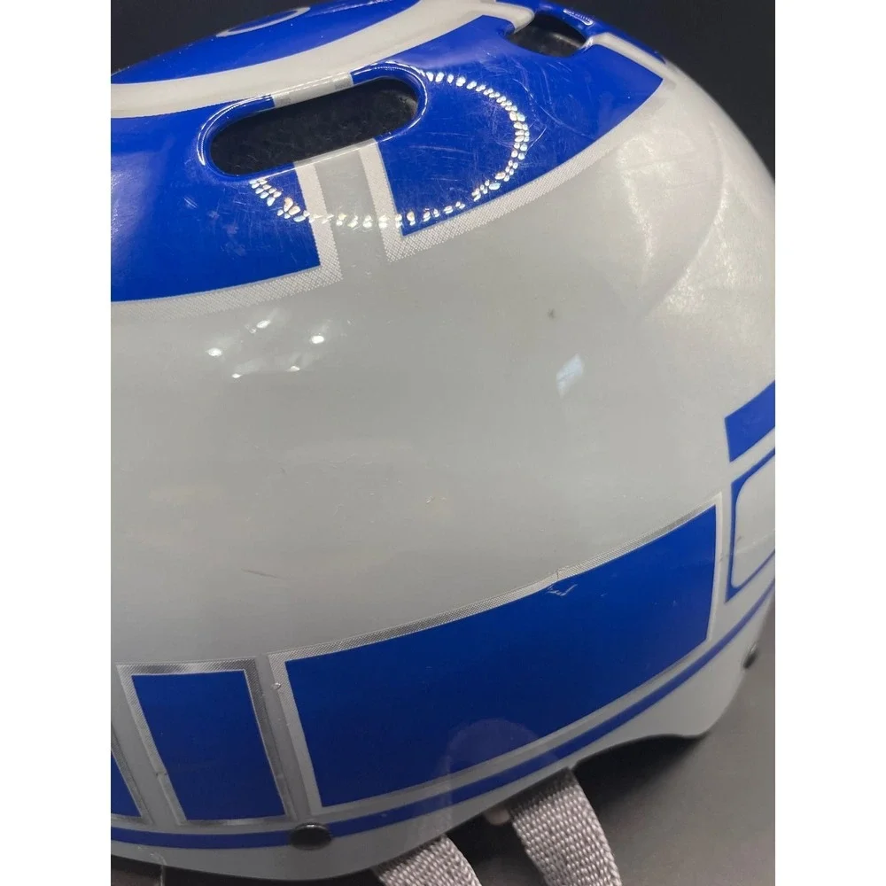 Bell Star Wars R2-D2 Kids Multi-Sport Helmet Ages 5-8 Blue White 7065129
